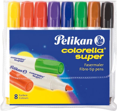 Pelikan 966648 - Fasermaler Colorella 8er Super 411/8