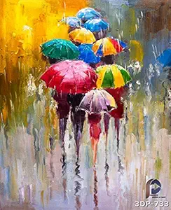 VM Nature 3D Wall Poster Stickers for Living Hall, Kids/Play Room Wall Stickers DIY Wallpaper Decals (Pack of 2)-VM Nature_732