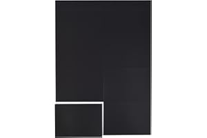 FIRST4MAGNETS Magflex® A7 Self Adhésif Rectangles Magnétiques Flexibles pour Créer des Images Magnétiques, des Illustrations, des Signes Ou des Écrans - 105mm x 74mm - 8 par Feuille A4