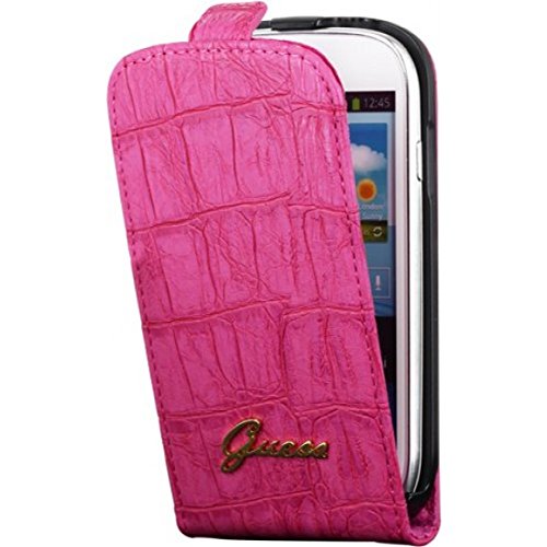 Preisvergleich Produktbild GUESS- Leather flapcase [pink]