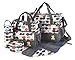Laminated Water Proof Insulated Thermal 5pcs Baby Nappy Changing Hospital Bag (Grey Leaves)