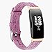 Produktbild bloatboy Gewebte Canvas Uhrenarmband Ersatzarmband für Fitbit Inspire/Inspire HR (Lila, S(Bandlänge: 183mm))