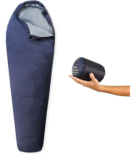 Sac De Couchage Naturehike 3-4 Saisons – Duvet De Canard 400 G, 20D Nylon, Imperméable, Coupe L, De -11°C à 6°C, Pour Adultes/enfants