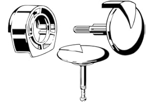 Viega 306847 Ausst-Set Multiset-Trio 6161.05 Rosette, Zulaufabdeckung verchromt