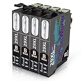 OfficeWorld Sostituzione per Epson 29 29XL Nero Cartucce d'inchiostro Compatibile con Epson Expression Home XP-342 XP-442 XP-245 XP-345 XP-247 XP-445 XP-235 XP-432 XP-332 XP-335 XP-435