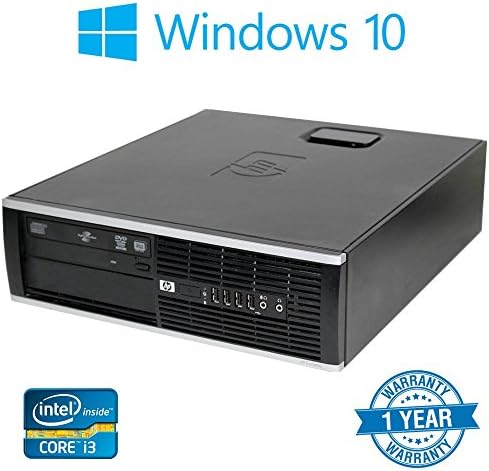 Windows 10 Pro, HP 6200 Pro SFF, Desktop PC Computer, 8GB Ddr3 RAM, 256GB SSD Hard Drive (Certified Refurbished)