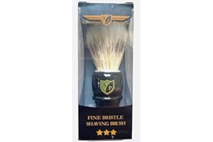 Sovereign Hair Products Fine Bristle Shaving Brush for use with Shaving Cream or Soap