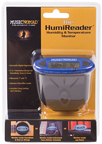 MusicNomadHumiReader Hygrometer, Humidity, & Temperature Monitor (MN305)