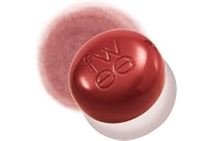 ‎FWEE fwee Blurry Pudding Pot | Airbrushed Blush & Lip, Buildable Pigment, Long-lasting, Lightweight, Easy to Blend, Natural Soft Matte Finish - Faded (Dusty Rose) | 0.17 oz