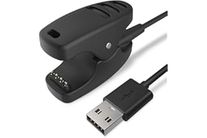 TUSITA Cargador para Suunto 3 Fitness, Suunto 5/5 Peak, Traverse, Kailash, Spartan Trainer, Ambit 1 2 3 - Cable de Carga USB Clip Cradle 100cm - Accesorios para Smartwatch