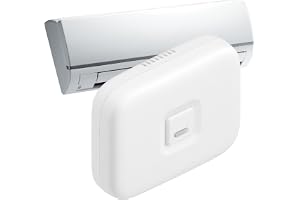 NodOn - Zigbee AC infraröd styrenhet, styrning luftkonditionering via Zigbee, dubbelriktad temperaturkontroll, läge, ventilat