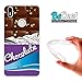 Produktbild Becool® Premium - Flexible Gel Schutzhülle für Bq Aquaris X, TPU Hülle aus bestem Silikon gefertigt, die dank unserem exklusivem Design sich einwandfrei an Ihr Smartphone anpasst und optimalen Schutz gewährleistet. Schokolade mit Mandeln.