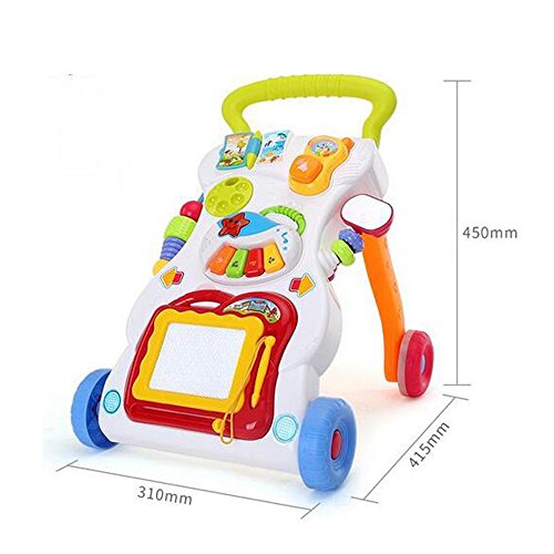 JYSPORT Laufwagen Baby Game Activity Lauflernwagen Rollator Kinder Spiel Wanderer Toy Lauflernwagen Wagen - 3