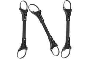 ROMIRUS Universal Stroller Connectors for Twins Double Stroller for Twins Stroller Connector Aluminum Tube Detachable Component, 3 Count