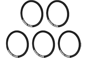 Yundxi 5 Stück Fahrrad Unterlegscheiben Set für Rennrad Tretlager, Schwungradnabenscheiben