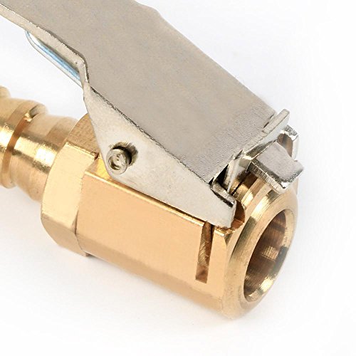 Yahee 2 x Momentstecker Ventil 8mm Druckluft Reifen Reifenfüllnippel Messing Hebelstecker Ventilaufsatz - 9