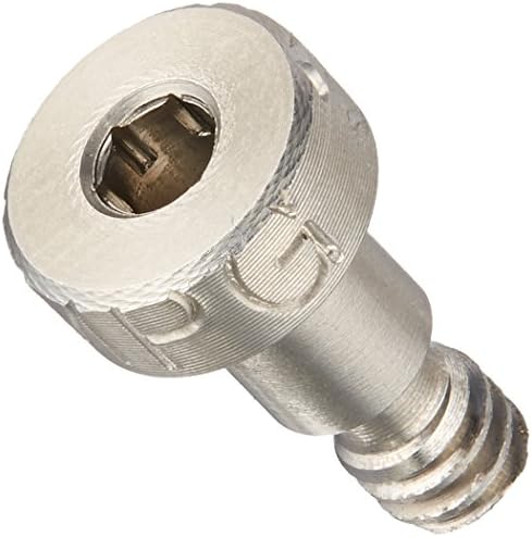 18-8 Stainless Steel Shoulder Screw, Plain Finish, Socket Head Cap, Hex Socket Drive, Standard Tolerance, Meets ASME B18.3, 5/32" Shoulder Diameter, 3/16" Shoulder Length, Partially Threaded, #6-32 Threads, 3/16" Thread Length, Made in US, (Pack of 1)