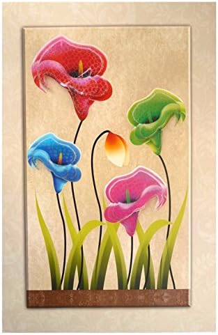 Living Room Corridor Wall Stickers 3D Stereo Extra Large Flower Flowerpot Wall Stickers Living Room Bedroom Restaurant Bonus Decorative Stickers Stickers Self Adhesive Wall Stickers,A3 42.5*65Cm