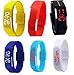 Glitter Collection LED Band watch 6 pcs combo pack for Return gift colour full best quality MGCMB006 RS.449.00