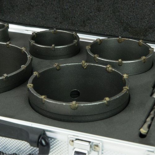 SDS Plus Bohrkrone Dosenbohrer Set 40-120mm Lochbohrer Kernbohrer Beton FTHS0006 - 4