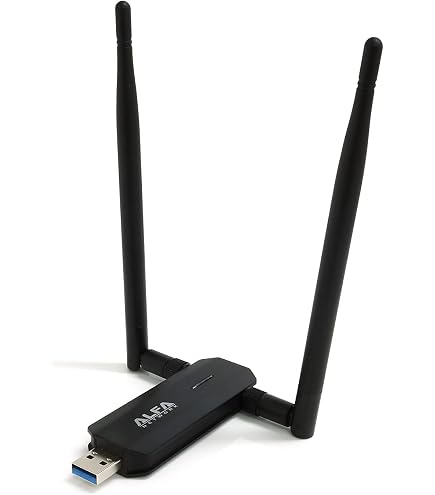 Clé Wi-Fi USB Double Bande 600 Mbps - Compatible Windows 11/10/8/7 - Antenne 2 DBi - Plug And Play