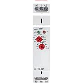 GEYA Delay Off Single Function Time Relay 1Contact 16A Electronic Delay Off Timer Relay (GRT8-B1,AC230V)