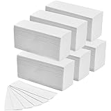 Inbagno 6 Confezioni da 150 Salviette Asciugamani Monouso, 100% Cellulosa, 24cm x 21 cm, Piegate a Z per Dispenser Carta