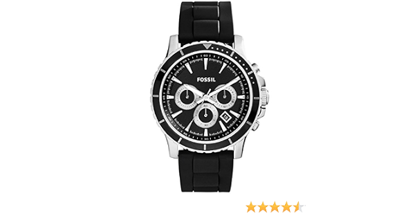 Fossil Briggs Chronograph Black Dial 
