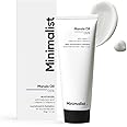 Minimalist Marula Oil 5% Face Moisturizer For Dry Skin With Hyaluronic Acid For Deep Nourishment & Hydration, For Men & Women