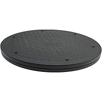 Risegun Drehteller 25,4cm - 360° Drehbar Bis 100kg Für TV, Monitor & Mehr