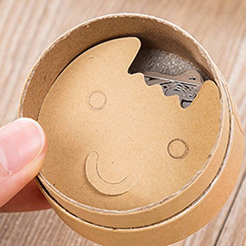 20 marcap  ginas  mini-clips plateados con motivos navide  os  vienen en una elegante cajita cilindrica dorada  color Bicycle