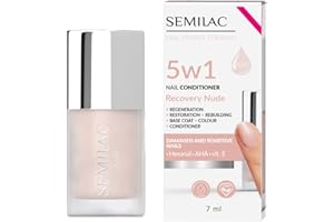 Semilac 5en1 Acondicionador de Uñas Regeneración Nude 7ml
