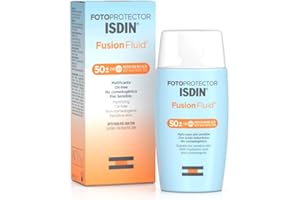 ‎ISDIN ISDIN Fusion Fluid LSF 50+ 50 ml | Sonnencreme für das Gesicht | Geeignet für alle Hauttypen