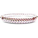 Made by Nami Surfer Fußband 2-er Set Damen & Herren - Dünnes Boho Hippie Fußkettchen geflochten- Handmade Strand Festival Acc