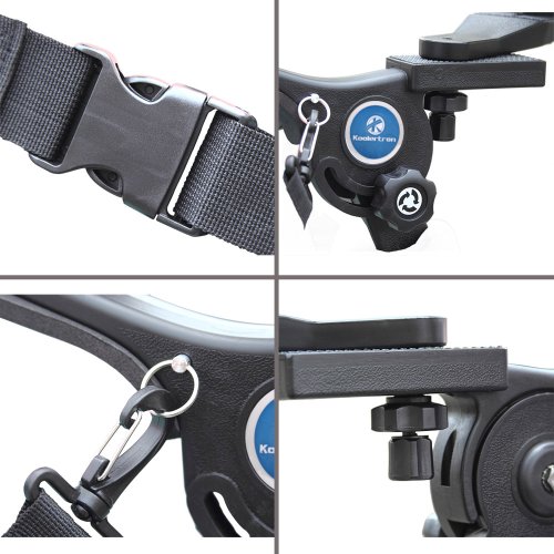 koolertron-stabilisateur Systeme Main Libre Support   paule pour cam  scope cam  ra DV Sony Canon Samsung Nikon Pentax Olympus Fuji etc