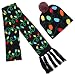Produktbild iSpchen Weihnachten Hut Schal Erwachsene Kinder Farbe Ball Weihnachten Party Hut Halloween LED Licht Knit Geschenke Caps Schals Licht Post EINWEG