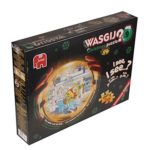 Wasgij 1000 Piece Chrsitmas 9 A Bright Christmas Night Jigsaw Puzzle