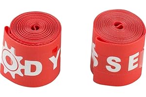 Odyssey BMX Felgenband (2Stk.) 1.5mm 20' rot