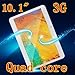 Produktbild ARBUYSHOP 10,1-Zoll-Quad-Cores 1024X600 DDR3 4GB RAM 32GB Wifi Kamera 3G-SIM-Karte Bluetooth-Tablets Tablets PC PCS Android4.4 7 8 9