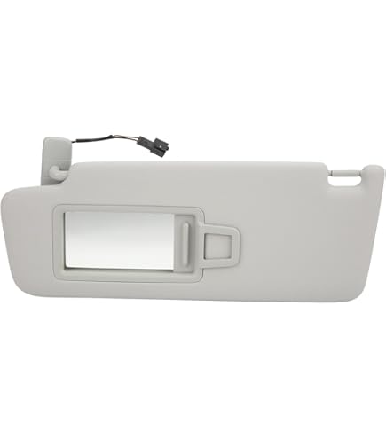 Zonneklep voor passagierszijde, rechtsvoor, zonwering voor voertuigen, vervanging van de zonneklep, accessoires voor het auto-interieur, grijze