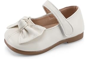 MASOCIO Ballerine Bambina Mary Jane Scarpa Eleganti Scarpe Primi Passi Bimba Scarpe da Festa Sera Scuola Antiscivolo 21-33 EU