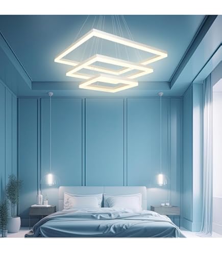 Plafoniera LED Soffitto Dimmerabile - Luce Calda/Fredda, Telecomando E App 80cm - Foto 10
