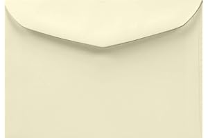 NETUNO Lessebo Smooth Ivory - Sobres (100 unidades, DIN B6, 125 x 175 mm, 100 g), color marfil