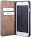 Price comparison product image JT Berlin Leather Book Magic for Apple iPhone 7 in cognac [Genuine Leather | Handmade | Standing function | Pockets for cards | Magnetic closure] - 10097