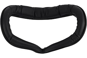 MOVKZACV Coussinet facial en mousse de cuir synthétique + support d'interface faciale VR Accessoires pour casque Oculus Quest 2 VR résistant à la transpiration Confortable Remplacement de la coque VR