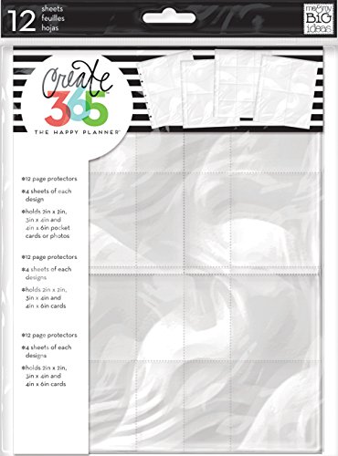 Me & My Big Ideas schaffen 365 Seite Protectors 13 Layout Designs/4 Jedes