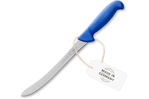 F. DICK Fischfiletiermesser, ErgoGrip (Filetiermesser mit Klinge 21cm, X55CrMo14 Stahl, nichtrostend, 56° HRC) 82417211, Blau
