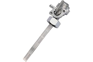 WOOSTAR 14mm Robinet D'essence avec Interrupteur de Réservoir de Gaz Filtre Remplacement pour Chinois GY6 50cc 70cc 90cc 110cc 125cc 150cc Scooter Cyclomoteur Moto
