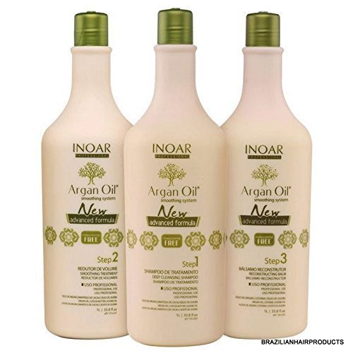 INOAR Brazilian Argan Oil Hair Blow Dry System 3 Litres