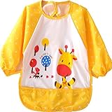 JT-Amigo 3er Set Baby Mädchen Ärmellätzchen Langarm Wasserdicht - 3